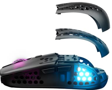 Xtrfy MZ1 RGB trådlös gaming-mus (svart)