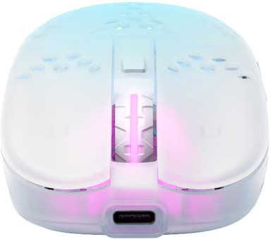 Xtrfy MZ1 RGB trådlös gaming-mus (vit)