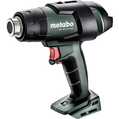 Värmepistol exkl. batteri/laddare Metabo HG 18 LTX 500