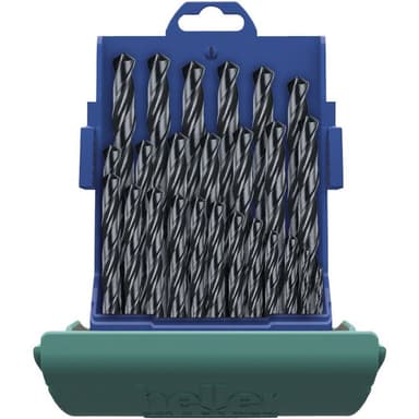 Heller 18371 0 HSS Metall-spiralborrset 25 delar