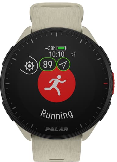 Polar Pacer sportklocka S/L (vit)