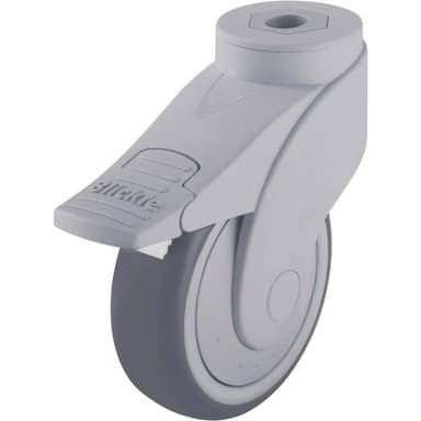 Blickle 744739 100 mm design-plast-länkhjul WAVE med