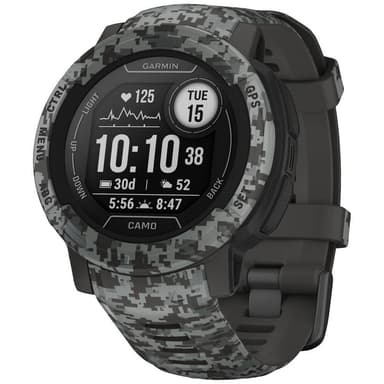 Garmin Instinct® 2 Camo Edition Graphite Camo, 45mm