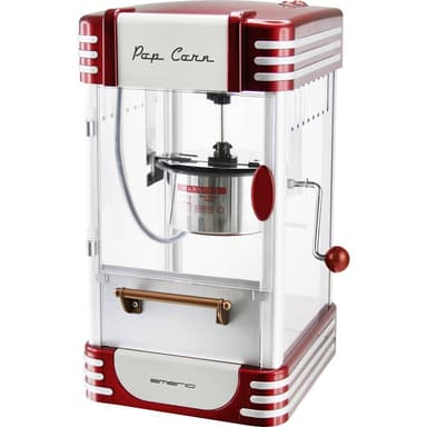 Popcornmaskin EMERIO POM-120650 Vit, Röd