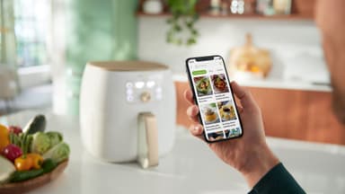 Philips Airfryer Smart Sense 7.3L med bakform HD9870/20