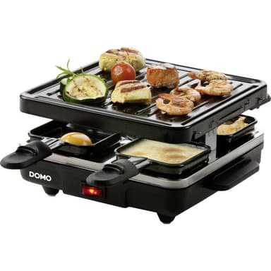 DOMO Just us DO9147G Raclette Grillfunktion,