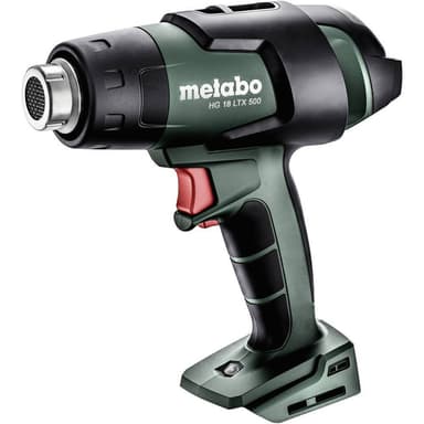 Värmepistol exkl. batteri/laddare Metabo HG 18 LTX 500