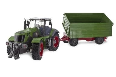 TechToys Traktor med släpvagn