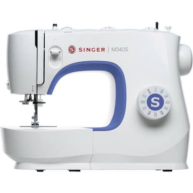 Singer Symaskin med friarm M3405 Vit, Violett