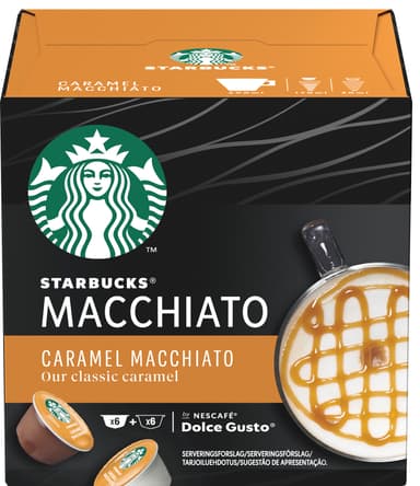Nescafé Dolce Gusto Genio S Plus kapselmaskin Starbuckspaket