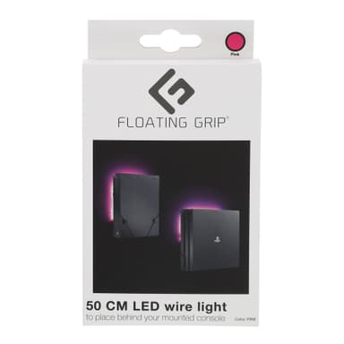 FLOATING GRIP LED WIRE LIGHT (50 CM) PINK