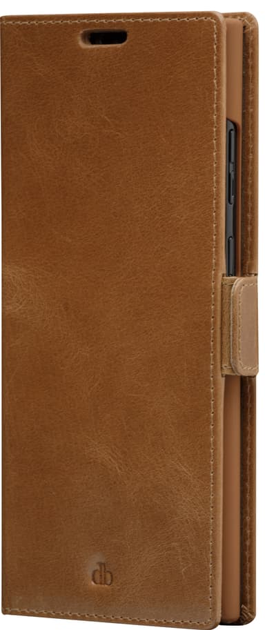 Dbramante Copenhagen Samsung Galaxy S22 Ultra fodral (brun)