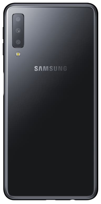 Samsung Galaxy A7 2018 smartphone (svart)