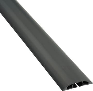 D-LINE Kabelkanal Golv PVC Svart 1.8m
