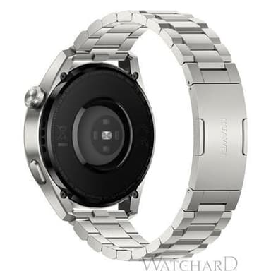 Huawei Watch 3 Pro 1,43", GPS (satellit), AMOLED-skärm, Pekskärm, Puls