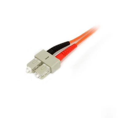 StarTech.com 1 m 50/125 multiläges Duplex-fiberpatchkabel LC - SC, 1 m