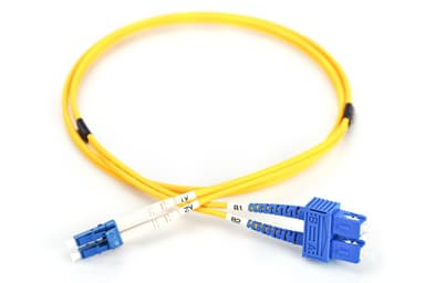 Digitus Patch Cord FO, Duplex, LC till SC SM OS2 09/125 µ, 1 m