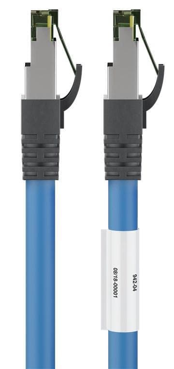 CAT 8.1 Patchkabel, S/FTP (PiMF), blå