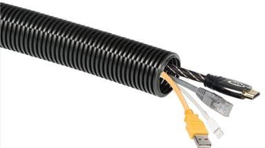 D-Line kabelkanal (1 m/svart)