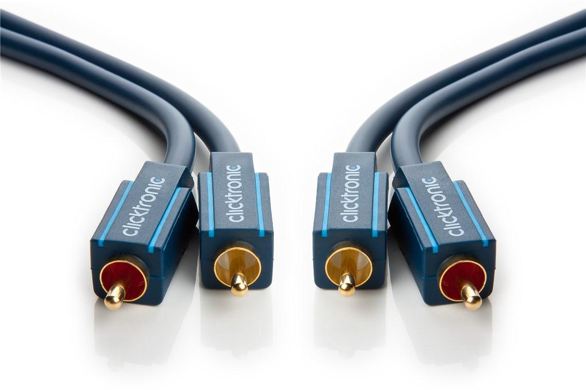 RCA-kabel, stereo