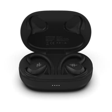 IFROGZ Airtime Sport, Trådlös, Musik, 20 - 20000 hz, Headset, Svart