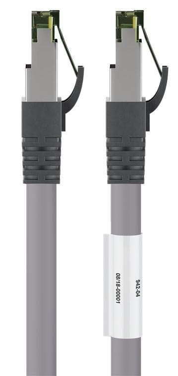 Goobay CAT 8.1 Patchkabel, S/FTP (PiMF), grå