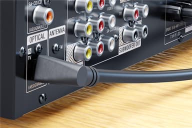 Goobay TOSLINK-kabel 2-faldigt vinklad och roterbar