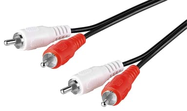 Goobay Stereoanslutningskabel 2x RCA