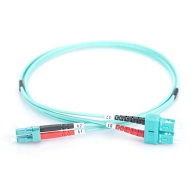 Digitus FO patchkabel, duplex, LC till SC MM OM3 50/125 µ, 3 m