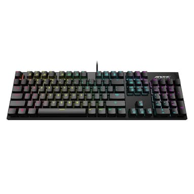 Gigabyte AORUS K1, mekanisk, RGB LED -ljus, engelska, svart, trådbunde