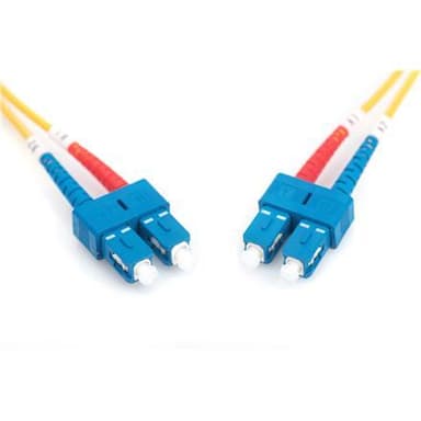 Digitus FO patchkabel, duplex, SC till LC SM OS2 09/125 µ, 2 m