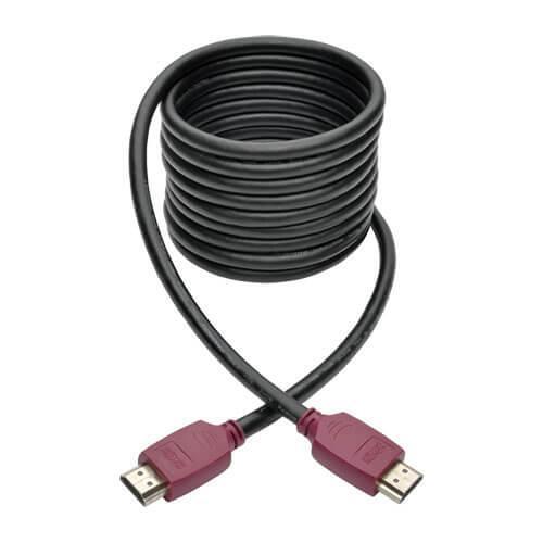 Tripp Lite HDMI-kabel med Ethernet P569-010-CERT Burgund, HDMI till HD
