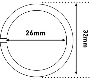 D-Line kabelkanal (1 m/svart)
