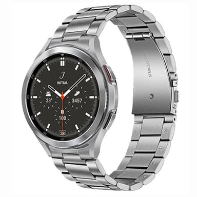 Armband RSF Stål No-Gap Samsung Galaxy Watch 4 (44mm) - Silver