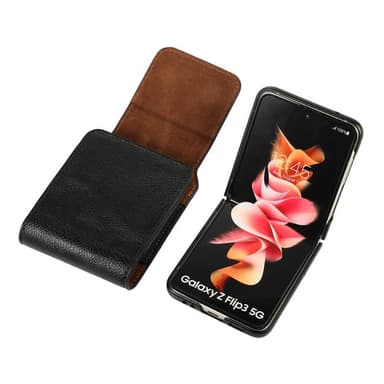 Bältesväska Samsung Galaxy Z Flip 3 5G - Svart