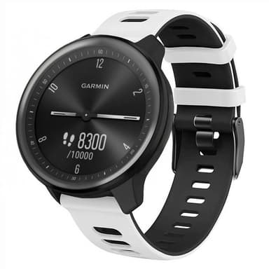 Twin Sport Armband Garmin Vivomove Sport - Vit/svart