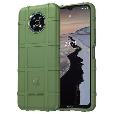 Rugged Shield skal Nokia G10 - Grön