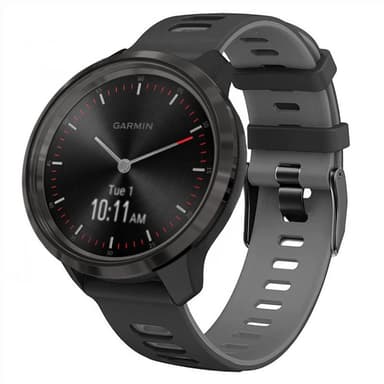 Twin Sport Armband Garmin Vivomove 3 - Svart/Grå