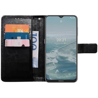 Mobilplånbok 3-kort Nokia G20 - Svart