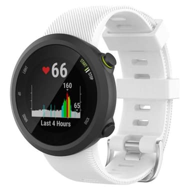 Sport Armband Silikon Garmin Forerunner 45 Plus Vit Elgiganten