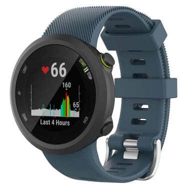 Sport Armband Silikon Garmin Forerunner 45 Plus - Gråblå