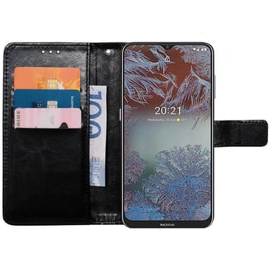Mobilplånbok 3-kort Nokia G10 - Svart