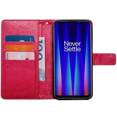 Mobilplånbok 3-kort OnePlus Nord CE 2 5G - Rosa