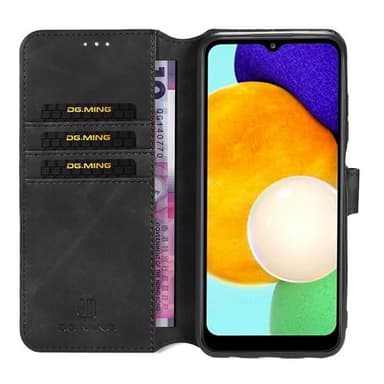 DG-Ming mobilplånbok 3-kort Samsung Galaxy A03s - Svart