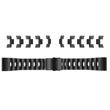 Armband titan Garmin Fenix 7S - Svart