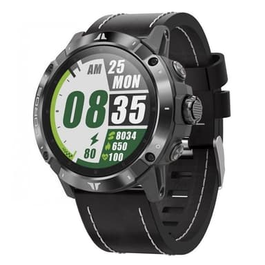 Läder Armband Coros Vertix 2 - Svart