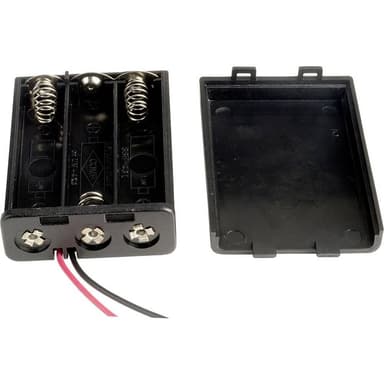 TRU COMPONENTS SBH431A Batterihållare 3x AAA (R03)