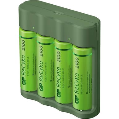 GP Batteries GPRCKCH421U370 Batteriladdare NiMH inkl.