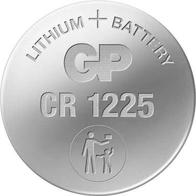 GP Batteries GPCR1225STD255C1 Knappcell CR1225 Litium