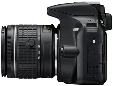 Nikon D3500 systemkamera + AF-P DX Nikkor 18–55 mm VR zoomobjektiv
